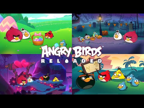 Angry Birds Reloaded - All Cutscenes (31 October 2023) 1080P 60 FPS