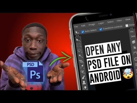 How To Open, View and Edit PSD (Photoshop) files on Android or Any Device | #Photopea #Photoshop