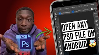 How To Open, View and Edit PSD (Photoshop) files on Android or Any Device | #Photopea #Photoshop screenshot 1