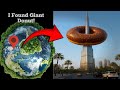 😶🌫️😱 I Found Very Giant Donut In Google Maps And Google Earth#earth616#map#globecreep#googleearth