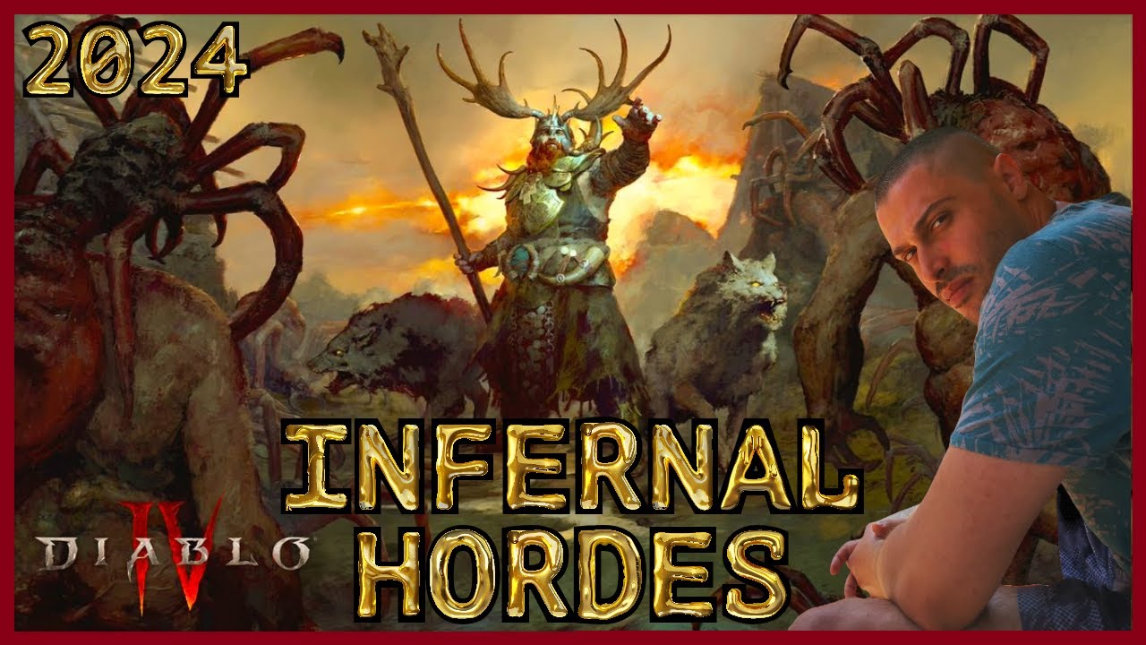 Diablo 4 - Infernal Hordes - Season 5 - Druid - Full Game Walkthrough ...