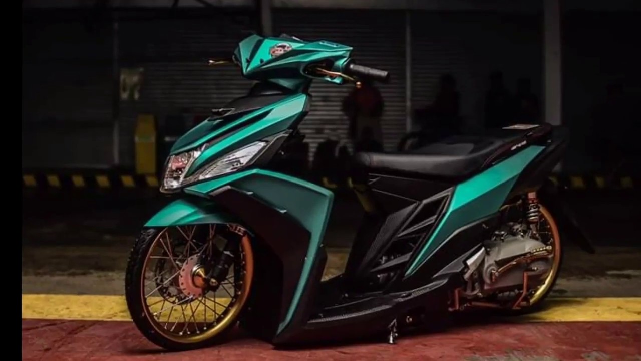 30 Ide Modifikasi Cat Motor Mio M3 Terkeren Modif Baru