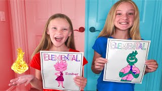 Hot vs Cold!!! Elemental 3 Marker Challenge Madison vs Trinity!!