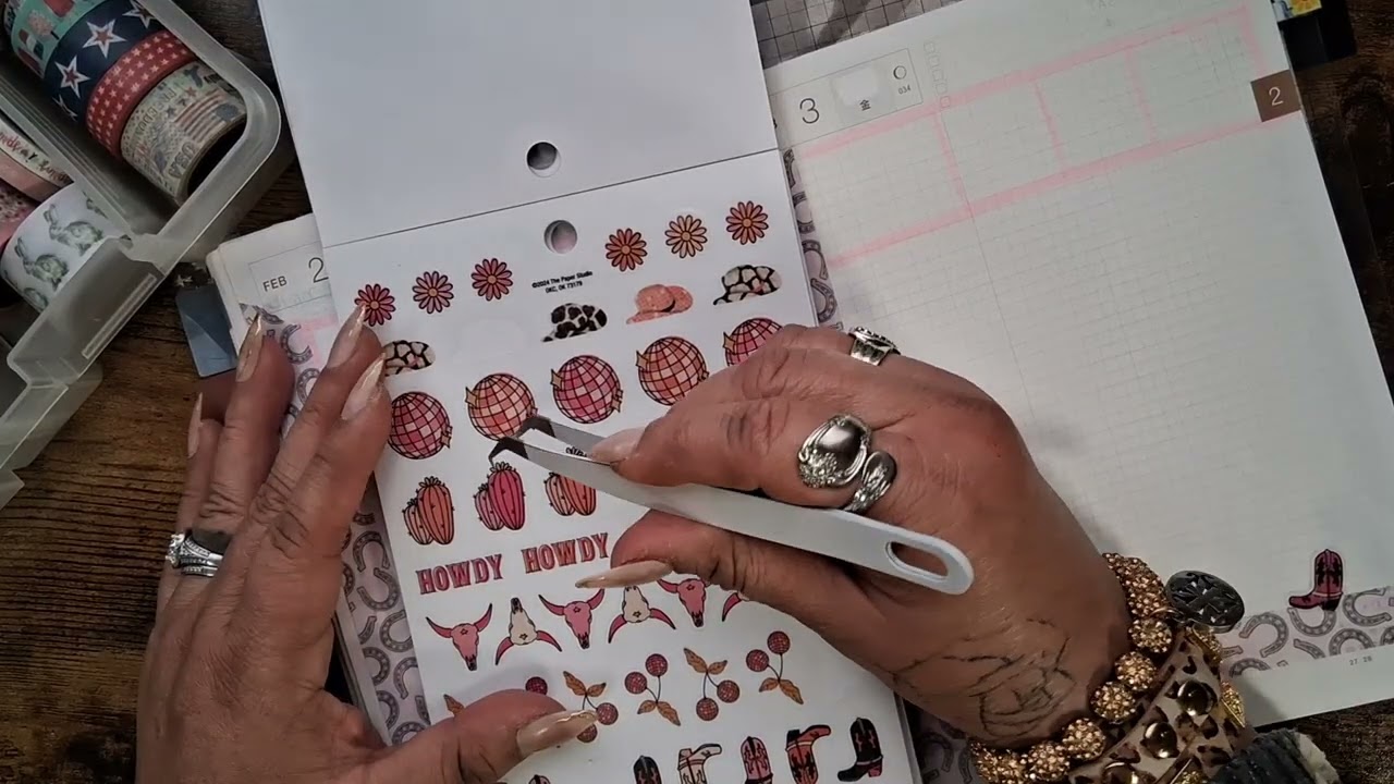 New TūL notebook plus decorate my daily cousin pages 