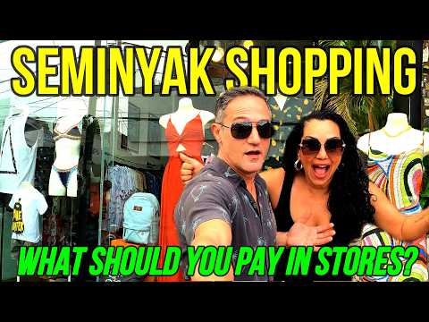 التسوق في بالي الصفقات والنصائح هل المتاجر البوتيكية في سيمينياك أفضل من الشوارع