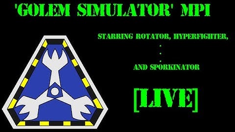 Cooperative Battlezone MPI: GOLEM Simulator