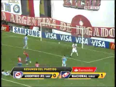 Argentinos Juniors 0-1 Nacional Copa Libertadores 2011