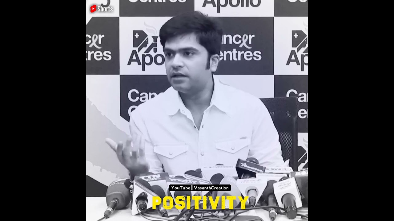 Postivity | Silambarasan Tr Motivational Speech | Spread Postivity | Vasanth Creation