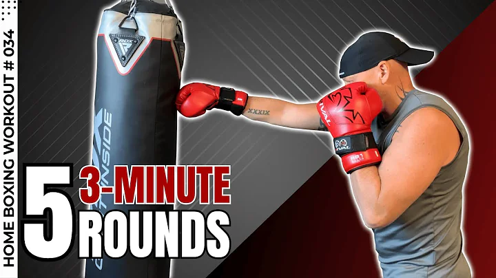20 Min Heavy Bag Boxing Workout for all level | 5x 3-Min Rounds | Boxing Ready