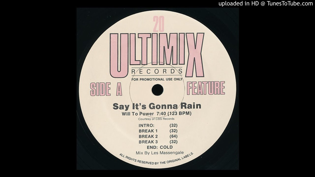 Say It S Gonna Rain Say It S Gonna Rain