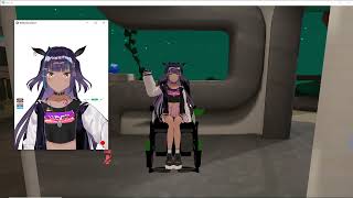 Wheelchair Girl in VRChat with hand control by webcam by DSS DAN SING SING MV Maker easier than MMD 1,150 views 6 months ago 16 seconds