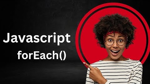 JavaScript forEach loop