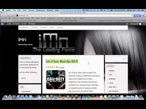 CoD Black Ops [Mac AppStore] for free! - YouTube