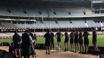 West’s Izak Rankine - Running Vertical Jump AFL Combine