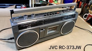 JVC RC-373JW '80s Biphonic Boombox Cassette Deck Repair