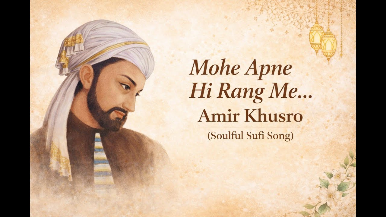 Mohe Apne Hi Rang Me – Amir Khusro | Soulful Sufi Song
