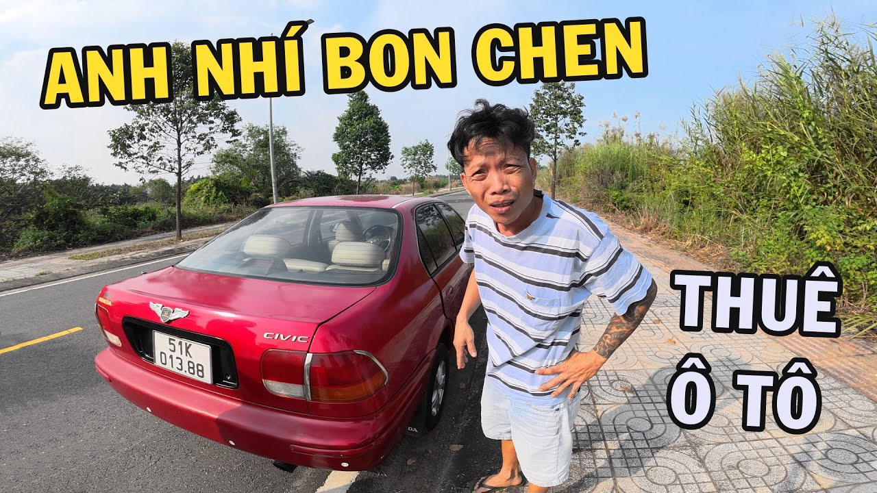 Anh Nhí Betta thuê xe Ô Tô đi hái Râu Muống bon chen với đời làm Tổng Tài