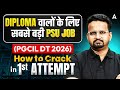 PGCIL DT 2026 | Diploma PSU Job | 1st Attempt में Crack कैसे करें?