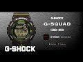G-SQUAD GBD-800 product video (Horizontal ver.).jp : CASIO G-SHOCK
