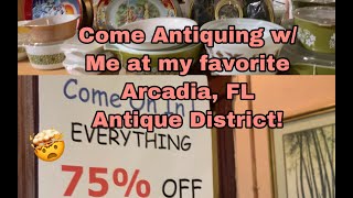 Come Antiquing with me at my favorite Arcadia, FL Antique Historic District!!!