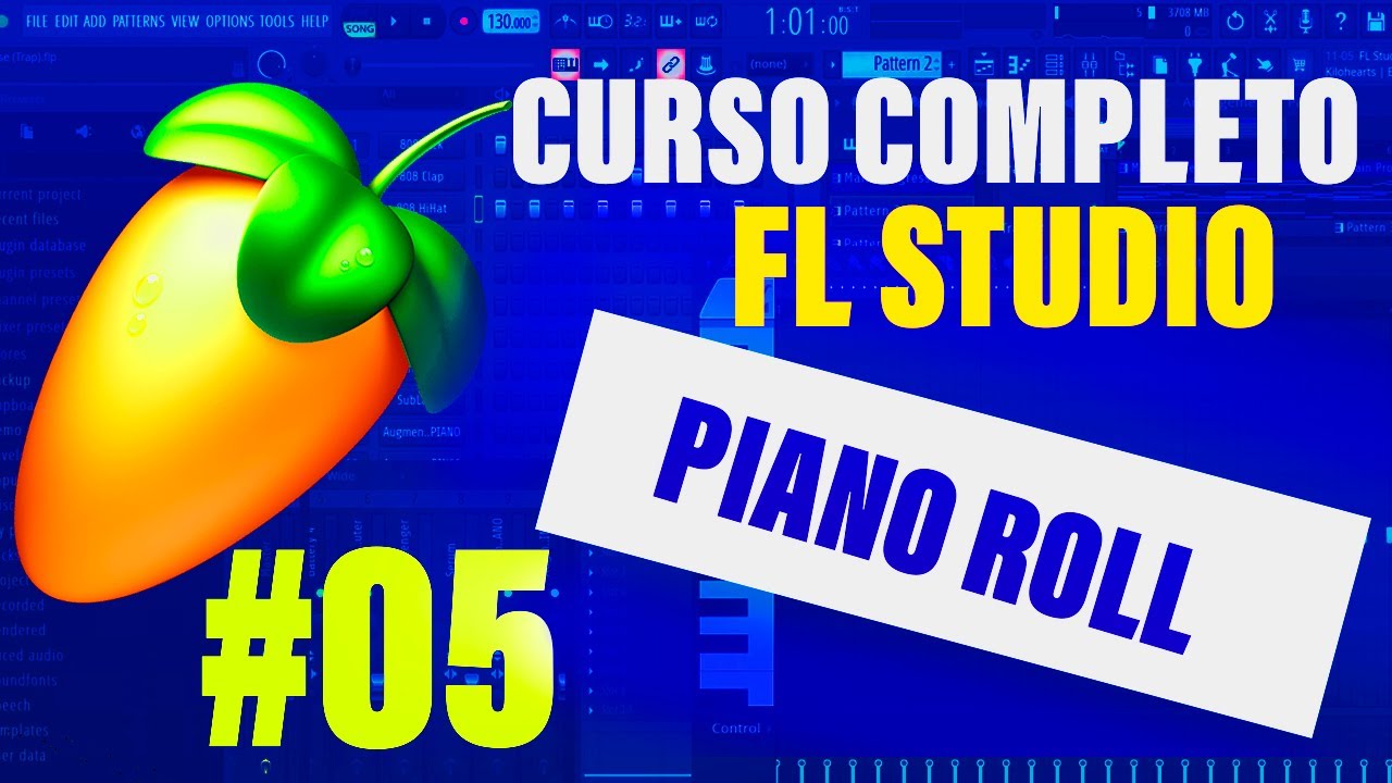 APRENDA DEFINITIVAMENTE NOÇÕES DE PIANO ROLL [ FL STUDIO TUTORIAL] #fl ...
