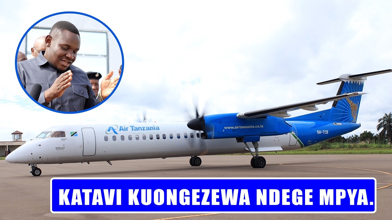 TAZAMA NAIBU WAZIRI KUAHIDI KULETA NDEGE MPYA KATAVI KURAHISISHA USAFIRISHAJI WA ANGA