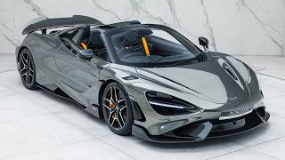 2022 McLaren 765LT Spider - Smoked Chrome Grey (Wrap) - Walkaround + Engine & Exhaust Sound
