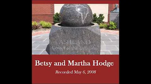 Betsy and Martha Hodges