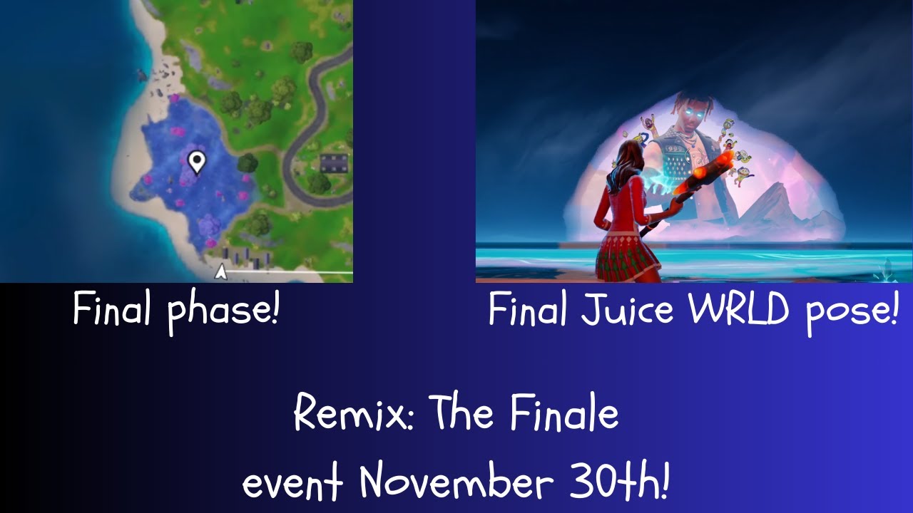 Final Juice WRLD phase until Remix: The Finale event - YouTube