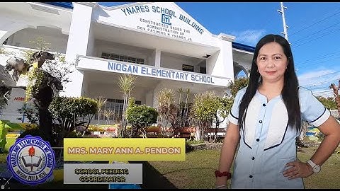 SBFP Coordinator -Mrs. Mary Ann A. Pendon