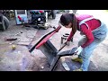 Launching the Hyundai 3-wheeled vehicle project with air brakes |Extreme chassis machining episode 2