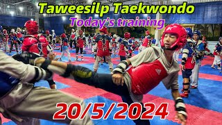 #taekwondo training 20/5/2024 #taweesilp_taekwondo_Thailand