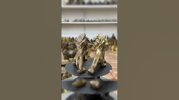 Cặp sư tử đồng #đồcổ #phongthuy #doxua