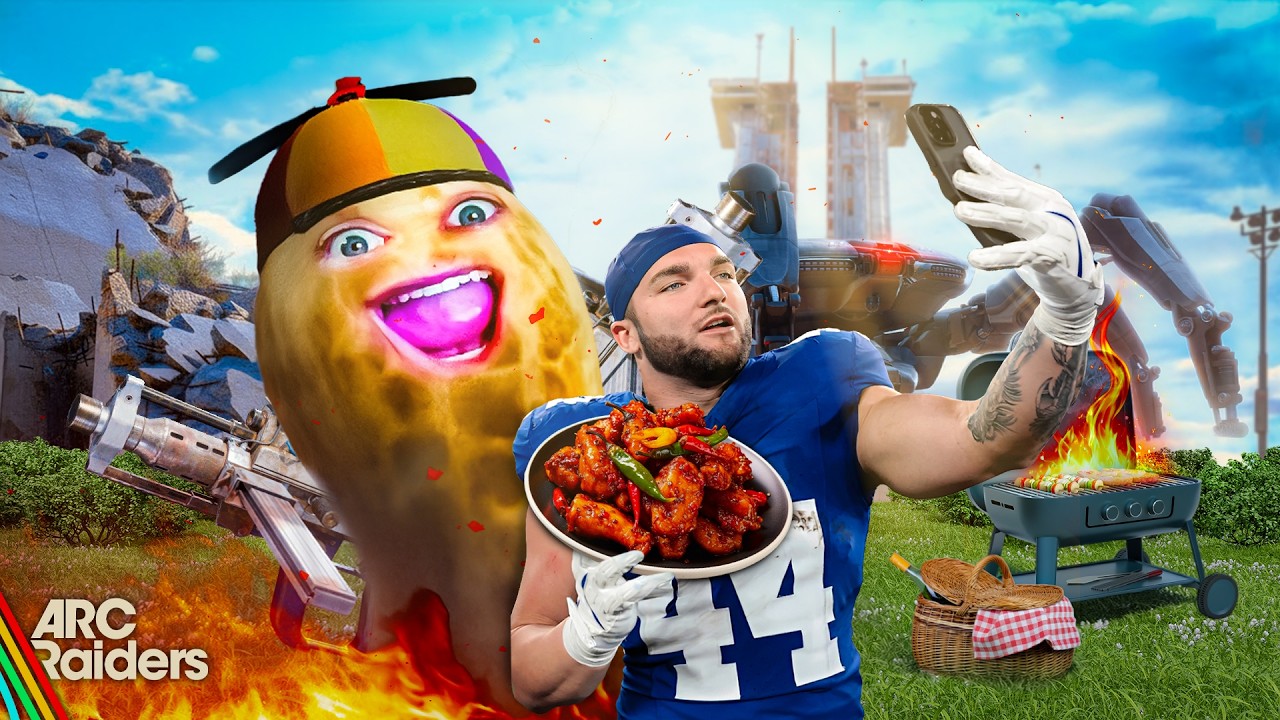 TheBurntPeanut & Cameron Skattebo Turned This Raid Into BBQ Chicken | Arc Raiders
