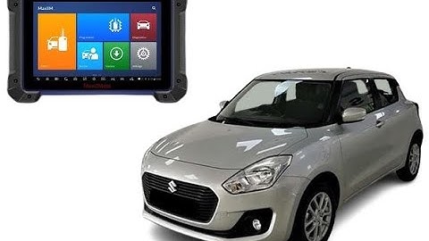 Suzuki swift 2020 program key fob by autel IM608