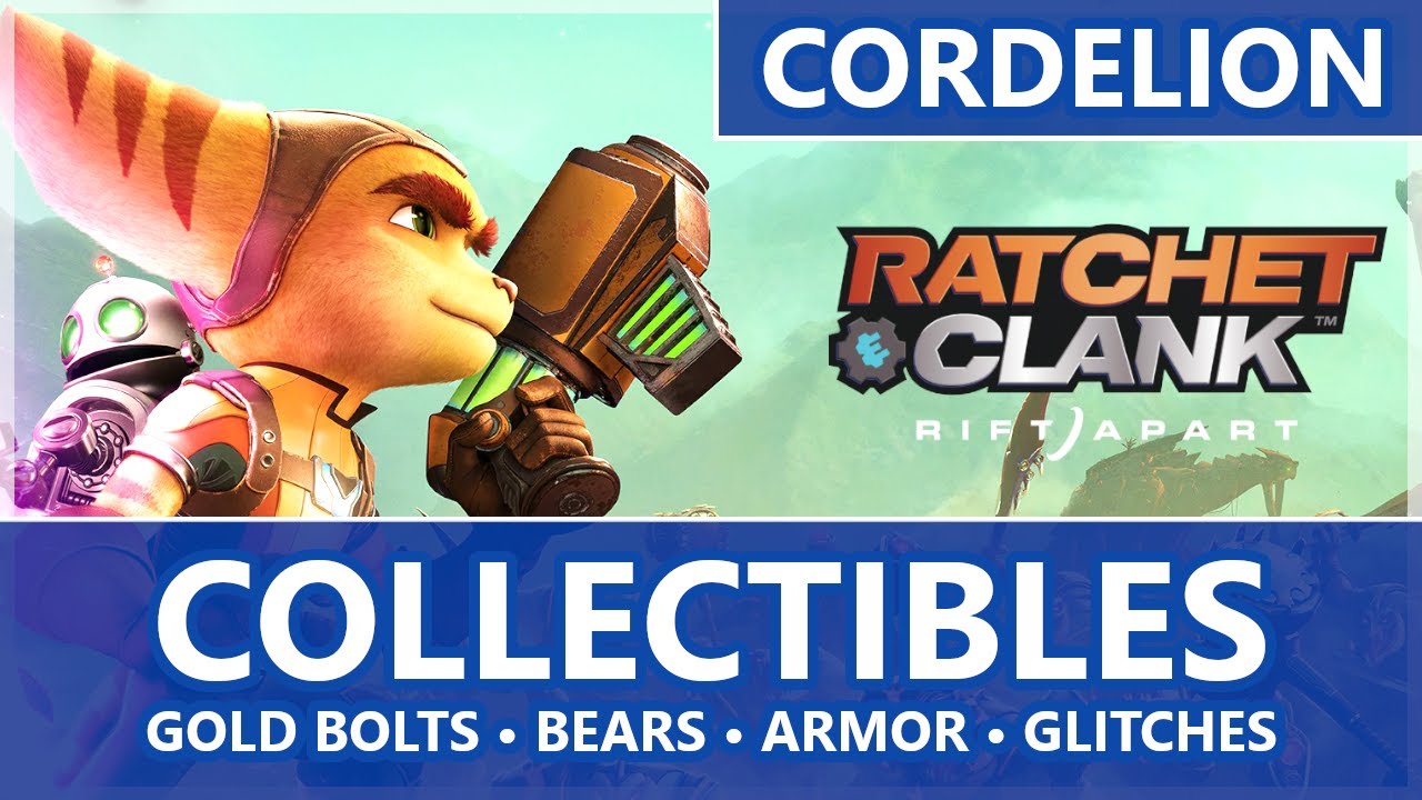 Ratchet & Clank Rift Apart Cordelion All Collectible Locations (Gold