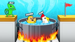 BOILING WATER TRAP! (Ultimate Chicken Horse)