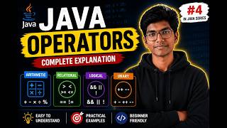 Detailed Java Operators Explained | Arithmetic, Logical, Relational & More | Telugu | Kenzo Pulse | Information