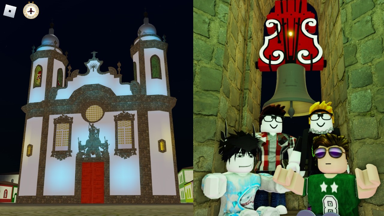 Sinos da Igreja de Nossa Senhora do Carmo - ROBLOX