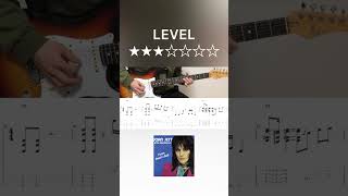 Joan Jett - I Love Rock 'N Roll (guitar cover with tabs & chords)
