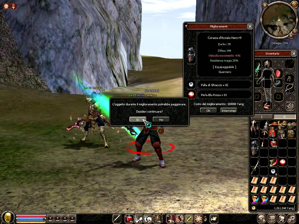 Metin2-Omega-Hokiyu uppa acciaio+9