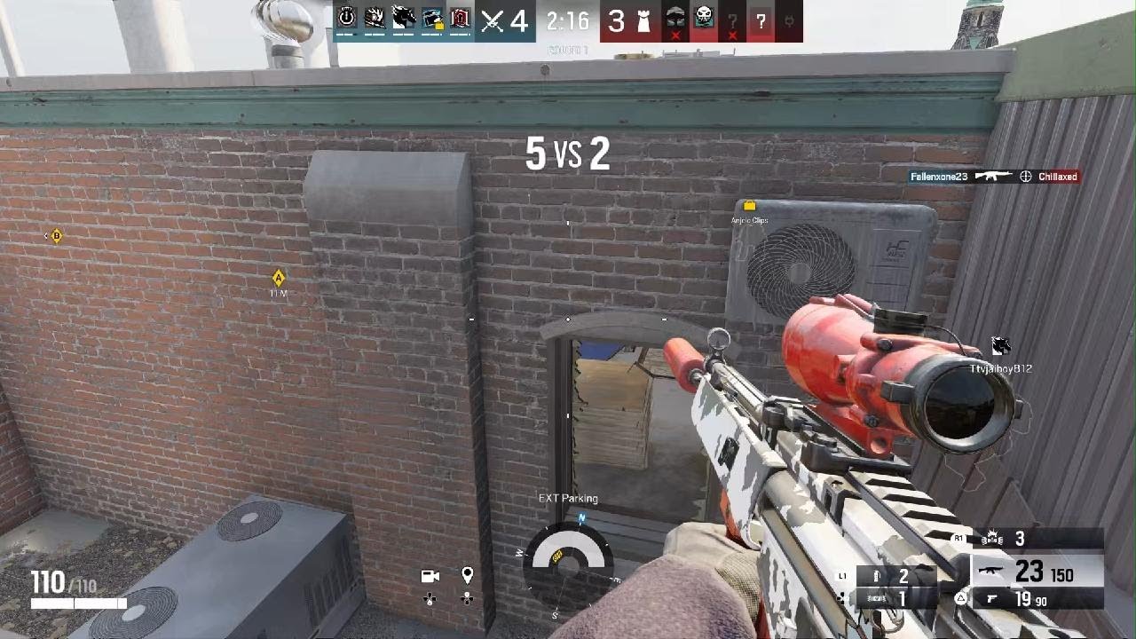 I hit a flashed no scope 1 bullet shot!!!!