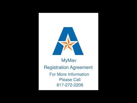 My Mav Registration Agreement