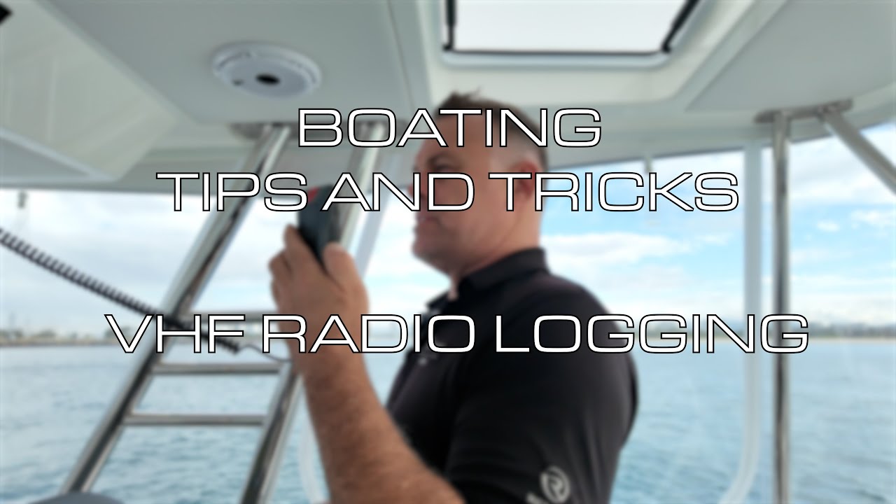 VHF Radio Logging - Boating Tips and Tricks - YouTube