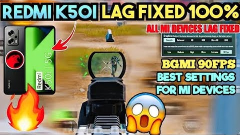Fix Lag Issue in RedmiK50i 100% | Redmi K50i heating issue solve?