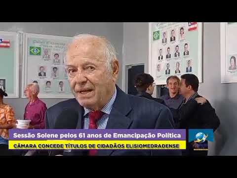 "Elísio Medrado hoje está em festa com justa razão", declara ex. deputado estadual Jurandi Oliveira
