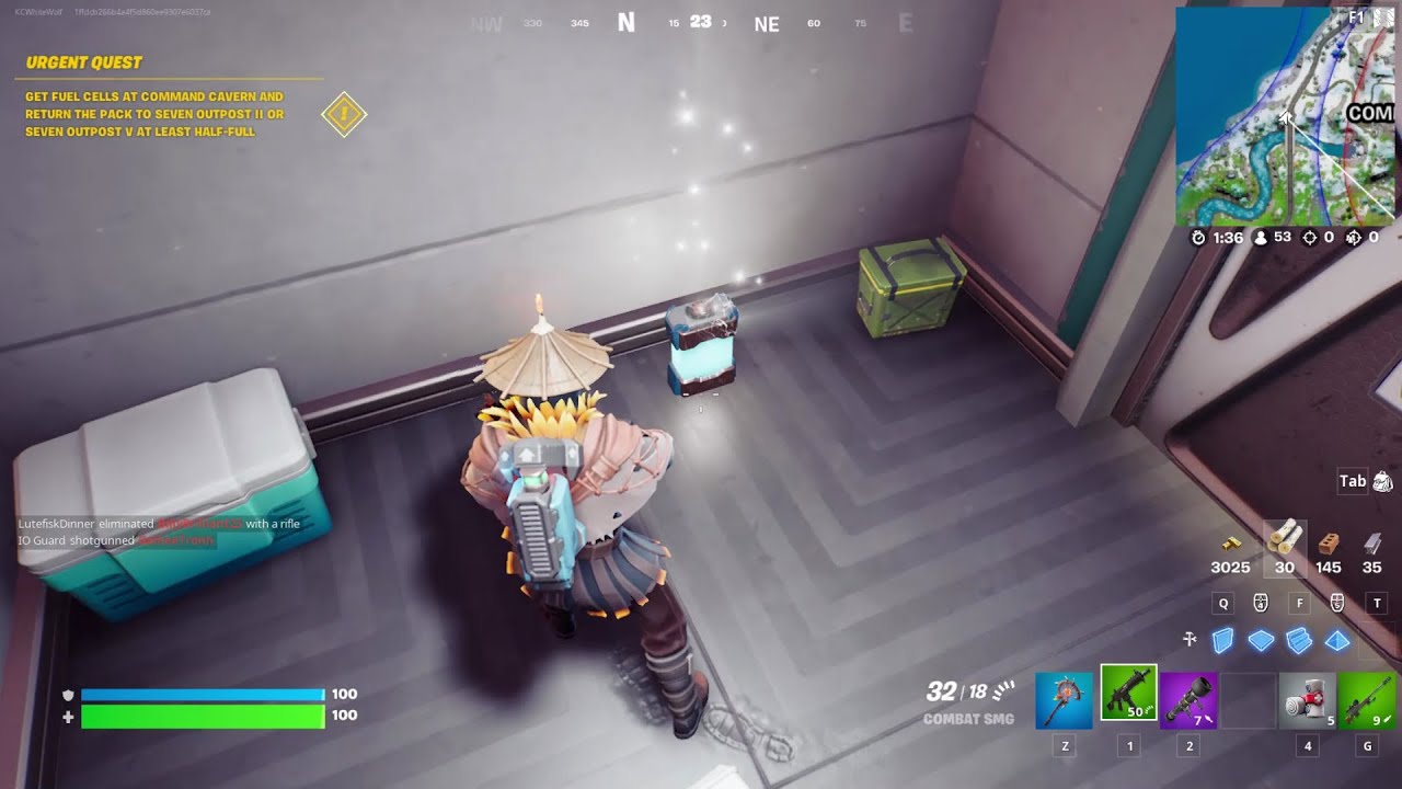 Fortnite Final Resistance Quests 2 Pick Up Power Pack, Find Batteries