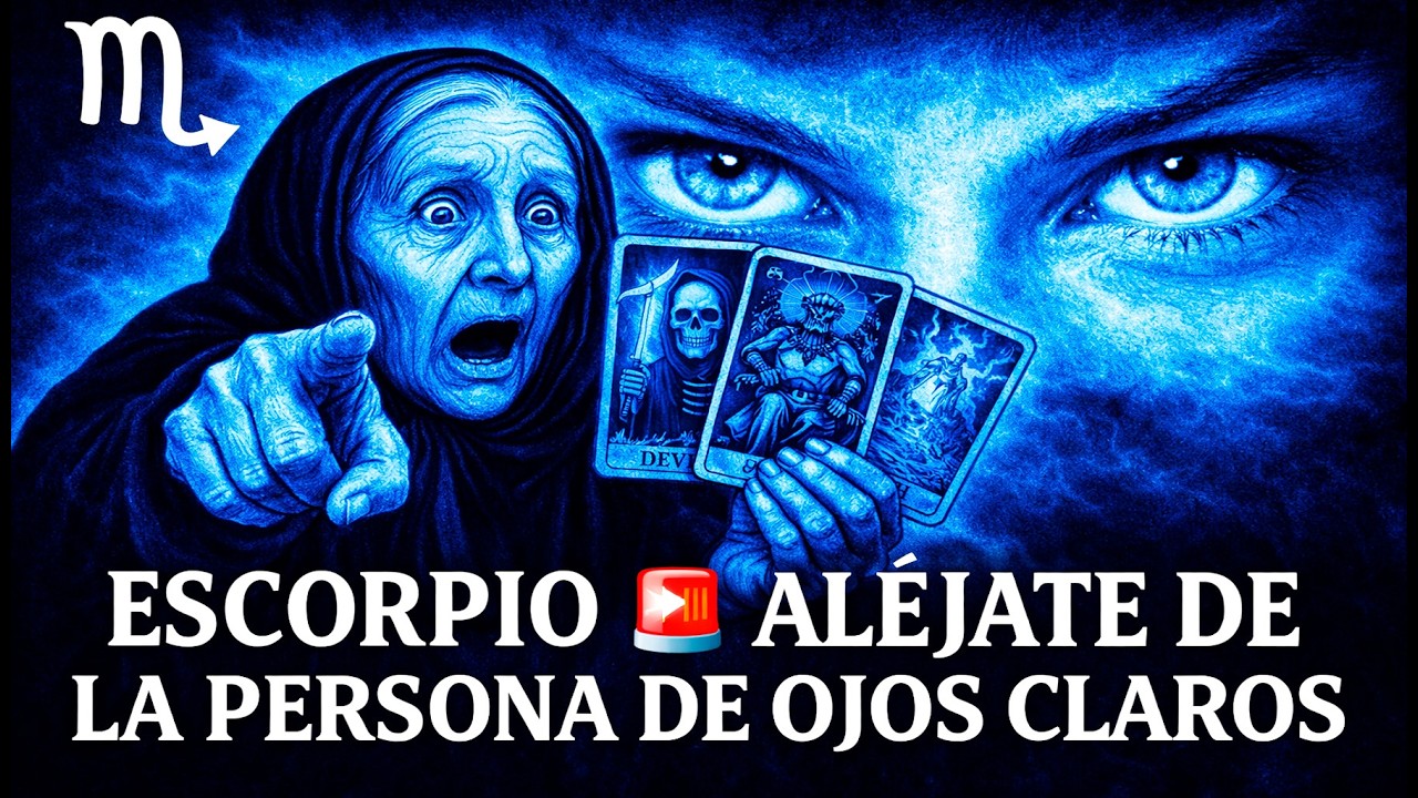 ESCORPIO ♏💥 ¡Cuidado Con La Persona De Ojos Claros! 👁️🚫 Esta Semana Muestra Su Verdadera Cara 😱�