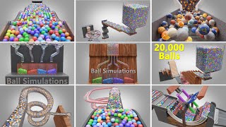 2025 Marble Run Screening animation Compilation — 4K