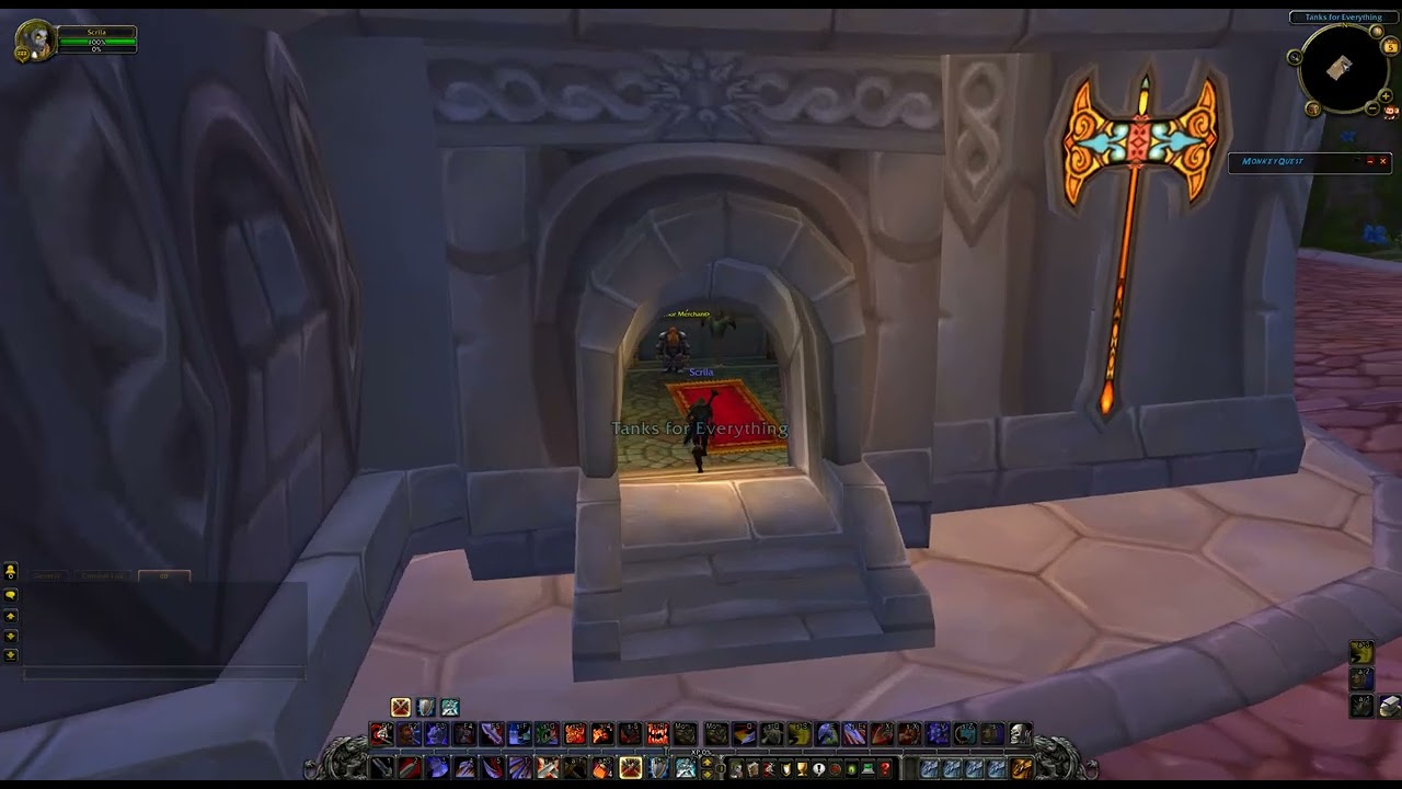 WARRIOR Leggings of the Lost Protector Turn in Location, WoW